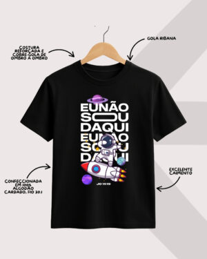 Camiseta Eu Não Sou Daqui