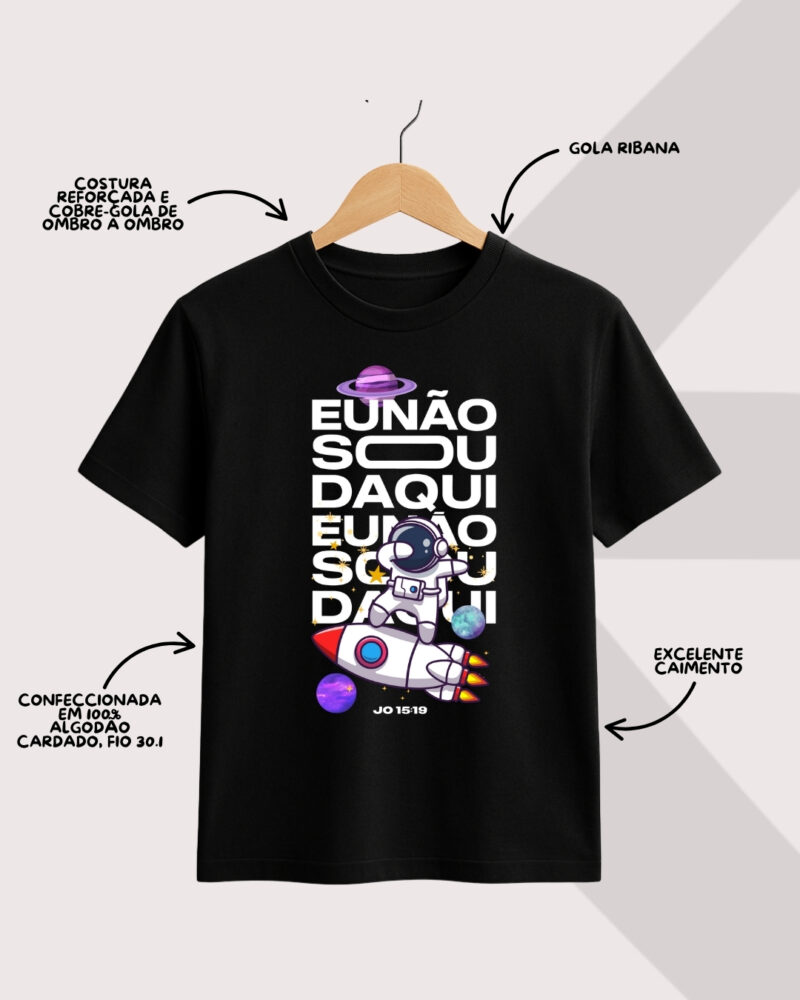 Camiseta Eu Não Sou Daqui