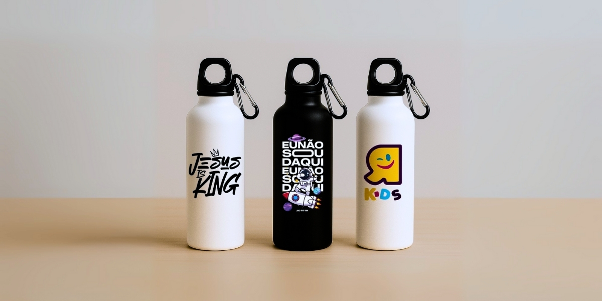 Garrafa água personalizada Cristã Capa