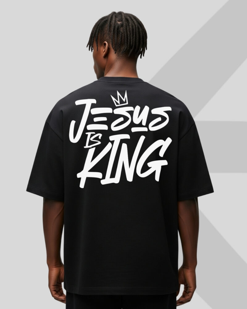 Camiseta Oversized - Jesus Is king